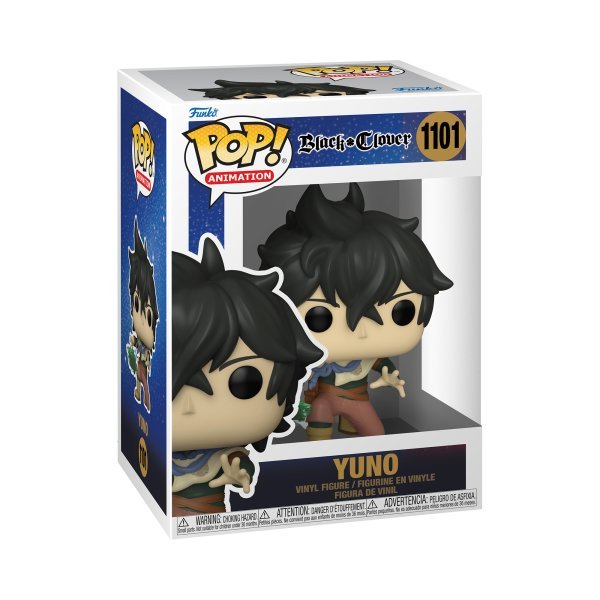 Обложка книги «FUNKO POP! Vinyl: Фигурка Black Clover - Yuno»