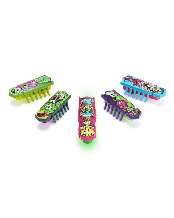 HEX BOTS интерактивная игрушка Nano Flash 5шт