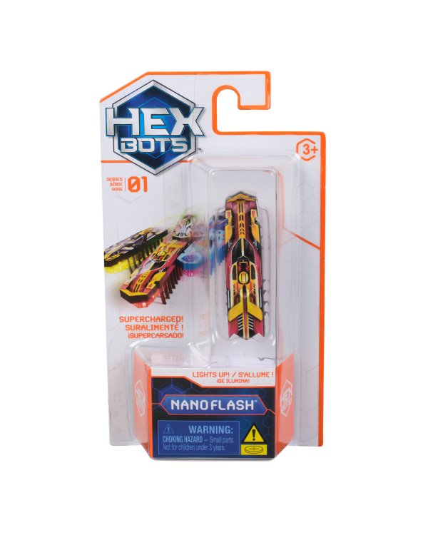 HEX BOTS интерактивная игрушка Nano Flash