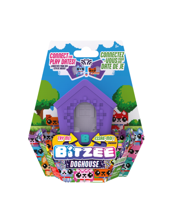 BITZEE Интерактивная дигитальная игрушка домик для щенков Bitzee