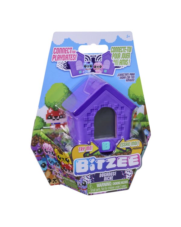 BITZEE Интерактивная дигитальная игрушка домик для щенков Bitzee