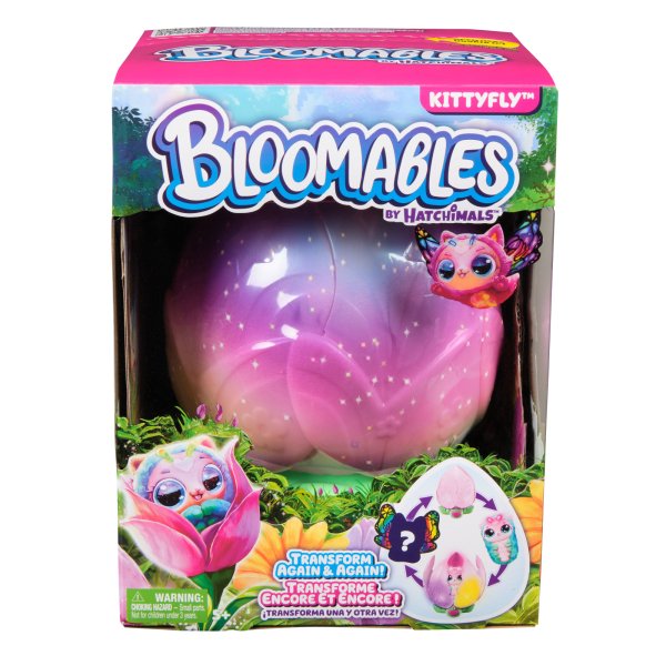 HATCHIMALS Alive Интерактивная игрушка Bloom Surprise Kittyfly