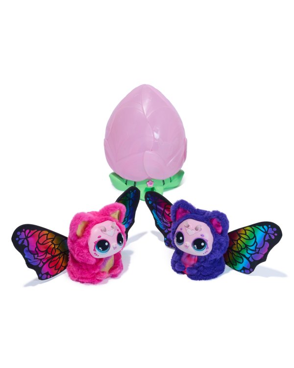 HATCHIMALS Alive Интерактивная игрушка Bloom Surprise Kittyfly