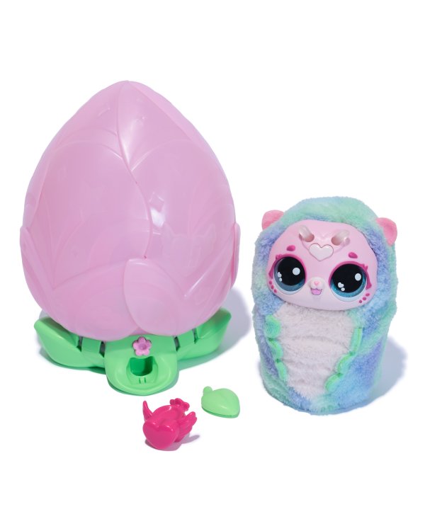 HATCHIMALS Alive Интерактивная игрушка Bloom Surprise Kittyfly