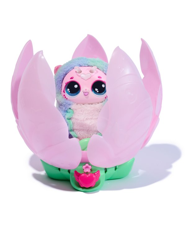 HATCHIMALS Alive Интерактивная игрушка Bloom Surprise Kittyfly