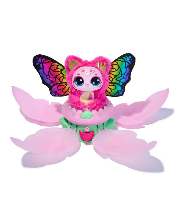 HATCHIMALS Alive Интерактивная игрушка Bloom Surprise Kittyfly