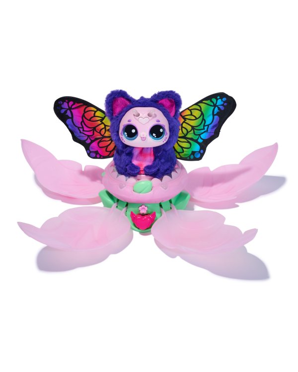 HATCHIMALS Alive Интерактивная игрушка Bloom Surprise Kittyfly