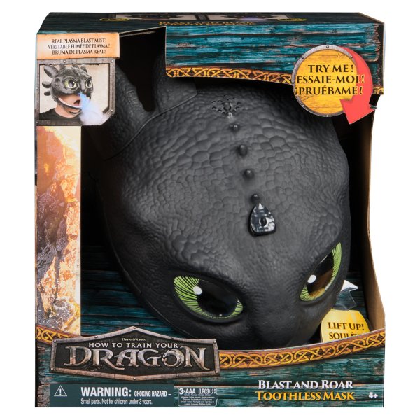 DRAGONS Игровой набор Маска дракона со звуковыми эффектами
