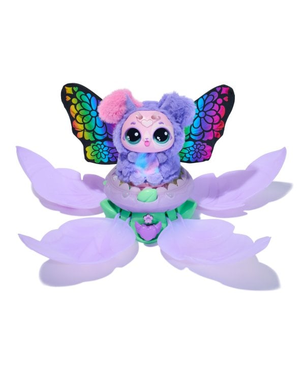 HATCHIMALS Alive Интерактивная игрушка Bloom Surprise Puppyfly