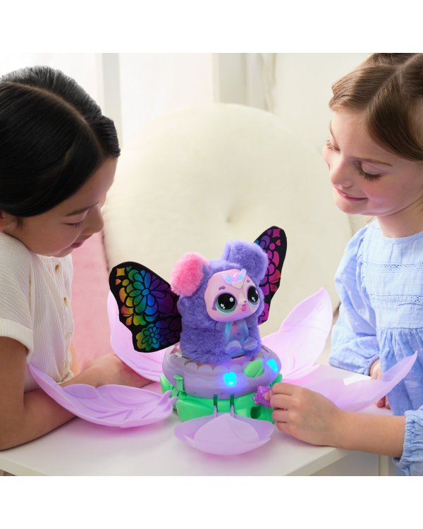 HATCHIMALS Alive Интерактивная игрушка Bloom Surprise Puppyfly