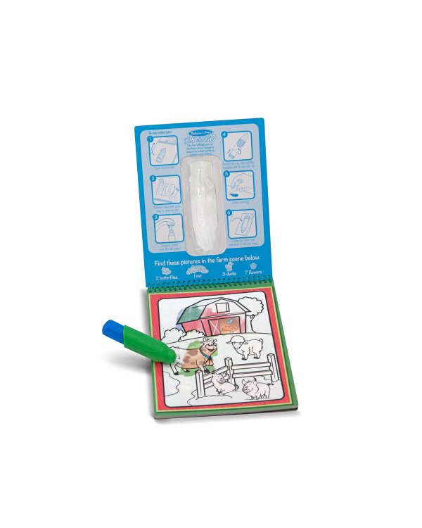 MELISSA & DOUG Water Wow! Раскраска. Рисуем водой - Животные