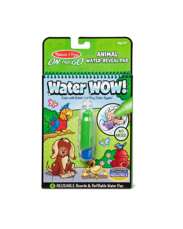 MELISSA & DOUG Water Wow! Раскраска. Рисуем водой - Животные
