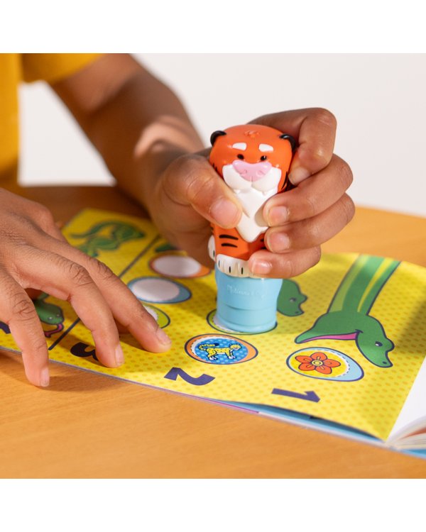 MELISSA & DOUG Игровой комплект с наклейками Sticker WOW! Тигр