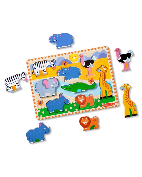 MELISSA & DOUG Мои первые пазлы" Сафари