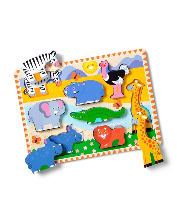 MELISSA & DOUG Мои первые пазлы" Сафари