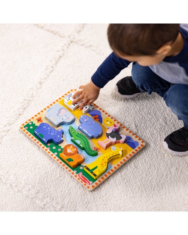 MELISSA & DOUG Мои первые пазлы" Сафари