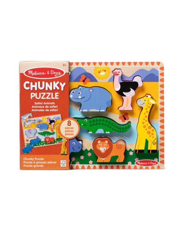 MELISSA & DOUG Мои первые пазлы" Сафари