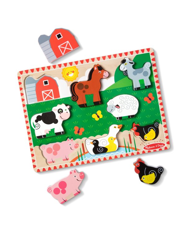 MELISSA & DOUG Мои первые пазлы Ферма
