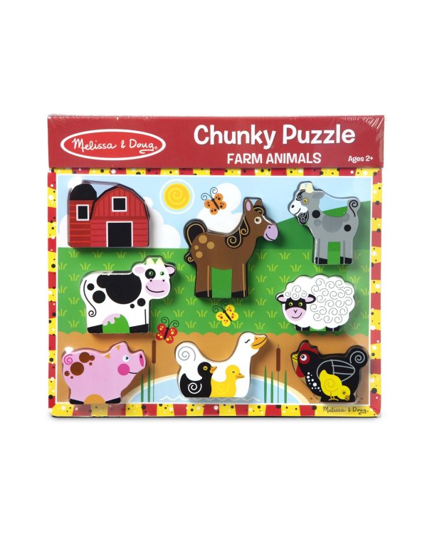 MELISSA & DOUG Мои первые пазлы Ферма