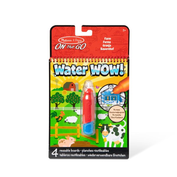 MELISSA & DOUG Water Wow! Раскраска. Рисуем водой - Ферма