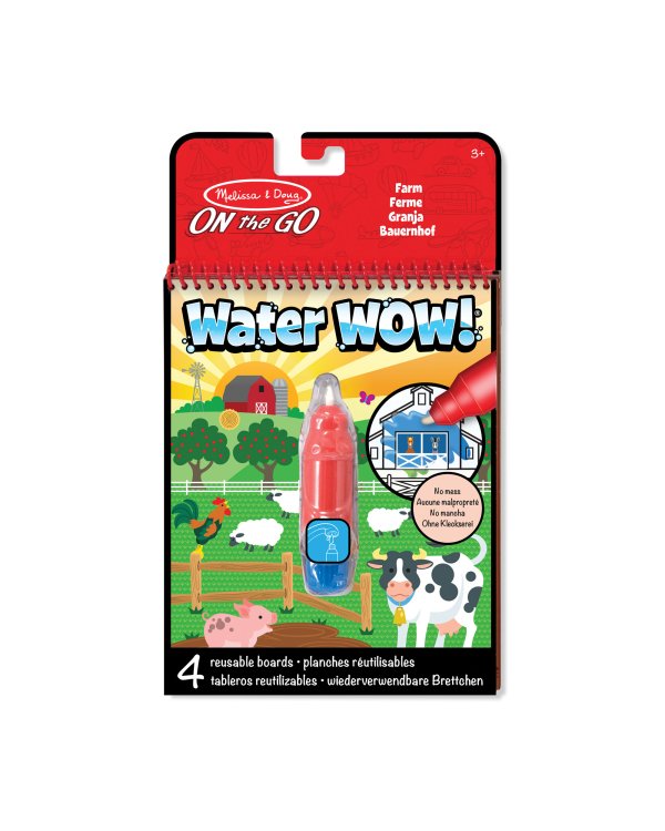 MELISSA & DOUG Water Wow! Раскраска. Рисуем водой - Ферма