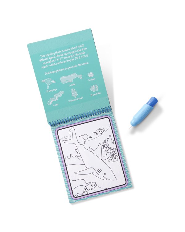 MELISSA & DOUG Water Wow! Раскраска. Рисуем водой - Подводный мир