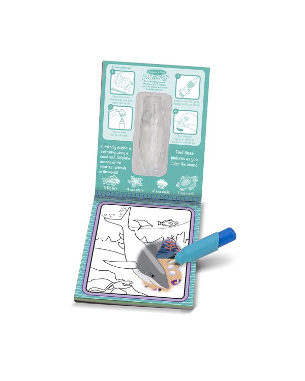 MELISSA & DOUG Water Wow! Раскраска. Рисуем водой - Подводный мир