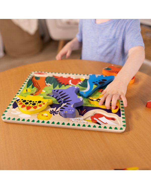 MELISSA & DOUG Мои первые пазлы Динозавры