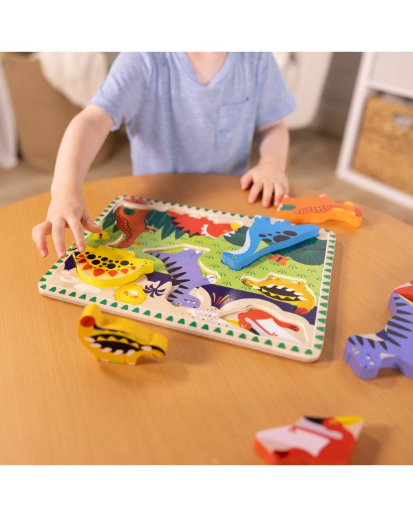 MELISSA & DOUG Мои первые пазлы Динозавры