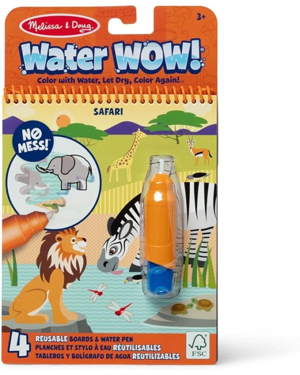 MELISSA & DOUG Water Wow! раскраска водой - Джунгли