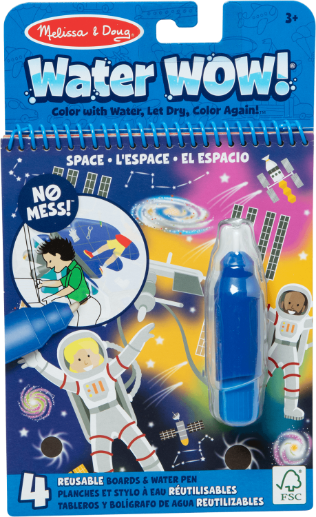 MELISSA & DOUG Water Wow! раскраска водой -Космос