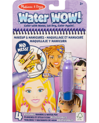 MELISSA & DOUG Water Wow! раскраска водой -Мейк и Маникюр