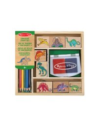 MELISSA & DOUG игровой набор штампов Динозавр