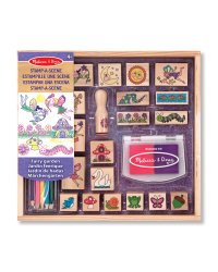 MELISSA & DOUG игровой набор штампов Сказочный сад