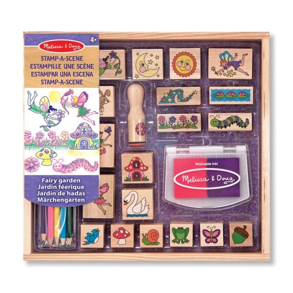 MELISSA & DOUG игровой набор штампов Сказочный сад MELISSA & DOUG игровой набор штампов Сказочный сад