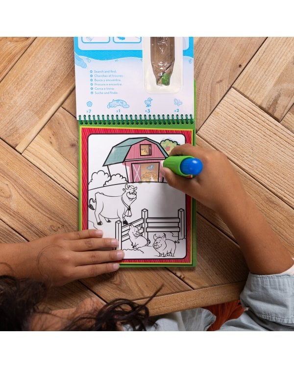 Дополнительное изображение книги «MELISSA & DOUG Water Wow! Раскраска. Рисуем водой - Животные»