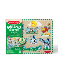 MELISSA&DOUG Пазл со звуками зоопарк
