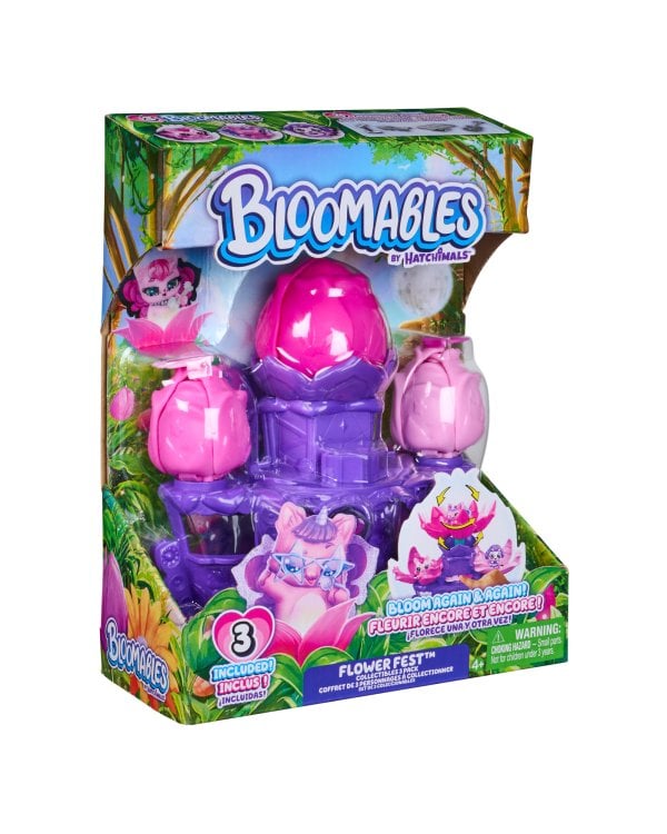 HATCHIMALS Игровой набор Flower Fest 3шт