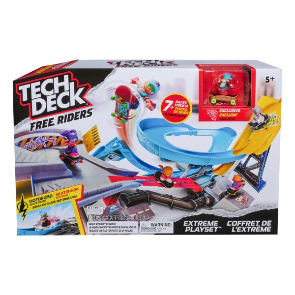 Обложка книги «TECH DECK Игровой набор Free Riders Extreme»