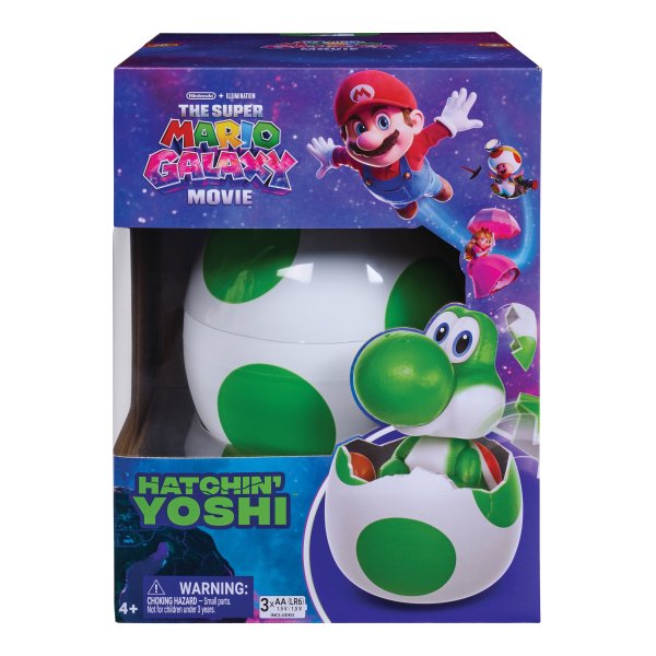 Обложка книги «SUPER MARIO интерактивная игрушка Вылупляющийся Йоши»