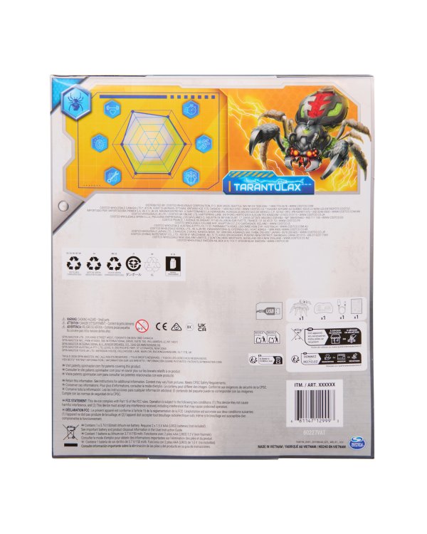 HEX BOTS интерактивная игрушка Паук-ползун по стенам
