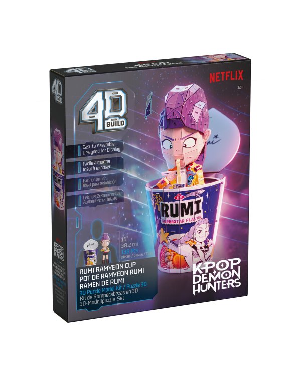 Дополнительное изображение книги «K-POP DEMON HUNTERS 4D PUZZLE Пазл Кей-поп-охотницы на демонов - Рамен-чашка Руми»