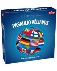 TACTIC настольная игра – ФЛАГИ МИРА, на литовском яз.