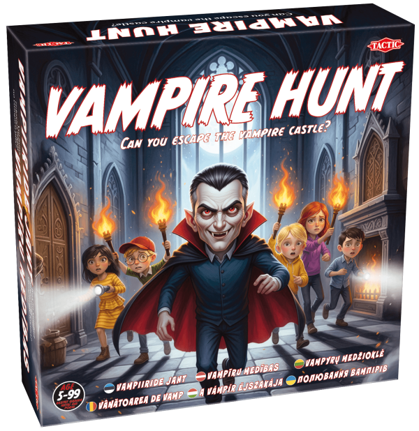 Обложка книги «TACTIC Настольная игра «Vampire Hunt»»