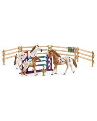 SCHLEICH HORSE CLUB Лиза Проводит Тренировку Для Участия В Турнире
