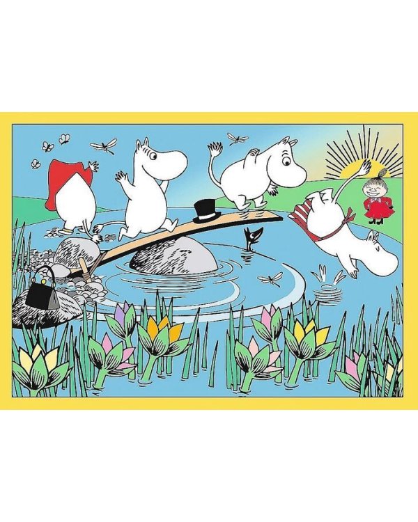 TREFL MOOMIN Комплект пазлов 4в1 Муми-тролли