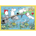 TREFL MOOMIN Комплект пазлов 4в1 Муми-тролли
