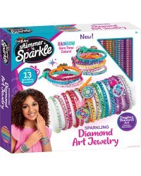 CRA-Z-ART Shimmer ‘n Sparkle DIY набор для создания ювелирных изделий "Сияющее алмазное искусство"