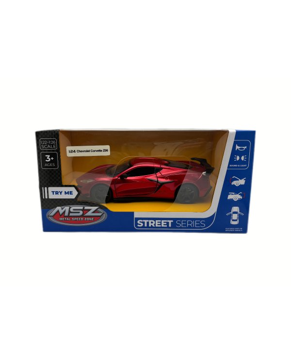MSZ металлическая модель Chevrolet Corvette C8 Z06 2024, 1:24