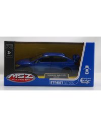 MSZ металлическая модель Subaru WRX STI, масштаб 1:40